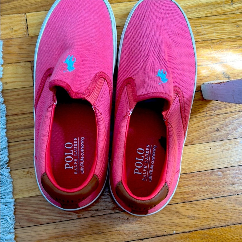 Polo by Ralph Lauren Kids' Pink Slip-On Shoes